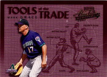 2002 Playoff Absolute Memorabilia - Tools of the Trade #TT-71 Mark Grace  Front
