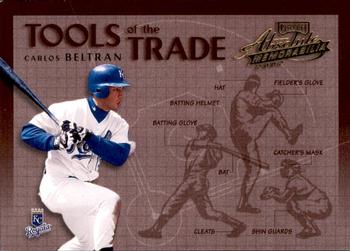 2002 Playoff Absolute Memorabilia - Tools of the Trade #TT-76 Carlos Beltran  Front