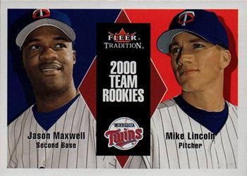 2000 Fleer Tradition Update #U103 Jason Maxwell / Mike Lincoln Front