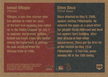 2000 Fleer Tradition Update #U106 Ismael Villegas / Steve Sisco Back