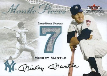 2000 Fleer Tradition Update #MP1 Mickey Mantle Front