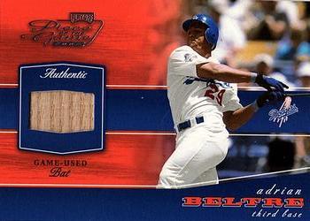 2002 Playoff Piece of the Game - Materials #POG-2 Adrian Beltre Front