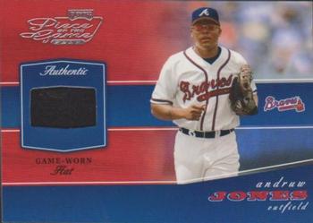 2002 Playoff Piece of the Game - Materials #POG-6 Andruw Jones Front