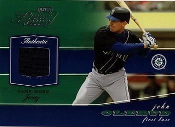 2002 Playoff Piece of the Game - Materials #POG-37 John Olerud Front