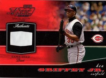 2002 Playoff Piece of the Game - Materials #POG-43 Ken Griffey Jr. Front