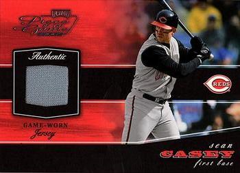 2002 Playoff Piece of the Game - Materials #POG-77 Sean Casey Front