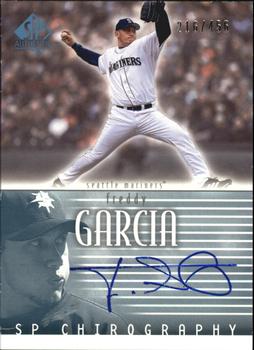 2002 SP Authentic - Chirography #FG Freddy Garcia Front