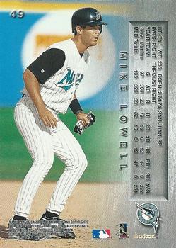 2000 Metal #49 Mike Lowell Back