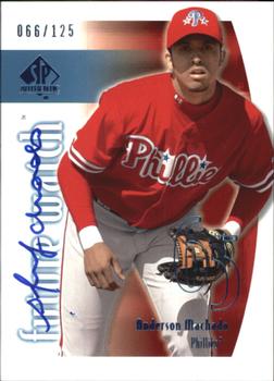 2002 SP Authentic - Limited #158 Anderson Machado Front