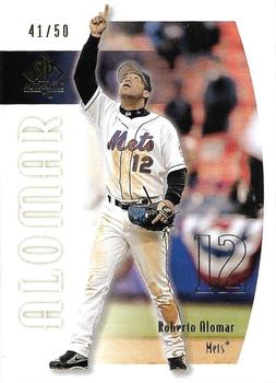 2002 SP Authentic - Limited Gold #74 Roberto Alomar  Front