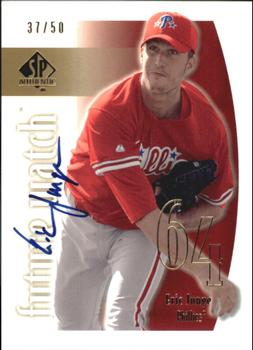 2002 SP Authentic - Limited Gold #160 Eric Junge Front