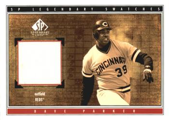 2002 SP Legendary Cuts - Game Swatches #S-DPa Dave Parker  Front