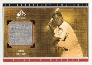 2002 SP Legendary Cuts - Game Swatches #S-MMi Minnie Minoso  Front