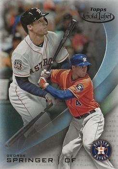 2016 Topps Gold Label - Class 2 #3 George Springer Front