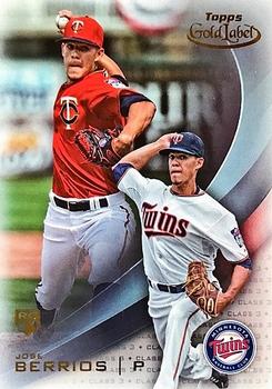 2016 Topps Gold Label - Class 3 #55 Jose Berrios Front