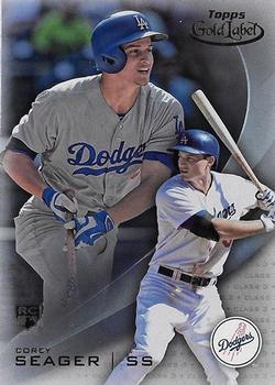 2016 Topps Gold Label - Class 3 #75 Corey Seager Front
