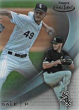 2016 Topps Gold Label - Class 3 #79 Chris Sale Front