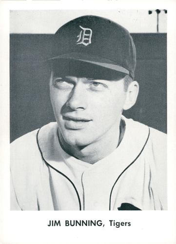 1960 Jay Publishing Detroit Tigers Set A #NNO Jim Bunning Front