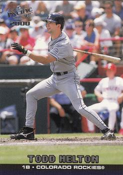 2000 Pacific #146 Todd Helton Front