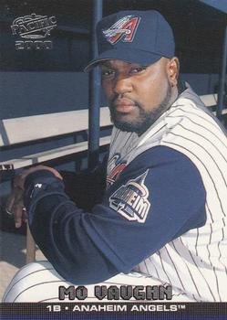 2000 Pacific #16 Mo Vaughn Front