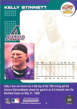 2000 Pacific #29 Kelly Stinnett Back