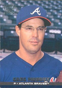 2000 Pacific #42 Greg Maddux Front