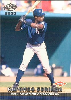 2000 Pacific #303 Alfonso Soriano Front