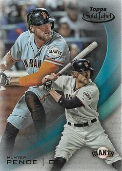 2016 Topps Gold Label - Class 2 Blue #50 Hunter Pence Front