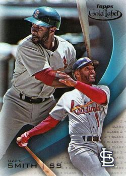 2016 Topps Gold Label - Class 2 Blue #87 Ozzie Smith Front