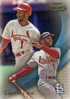 2016 Topps Gold Label - Class 3 Blue #87 Ozzie Smith Front