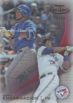 2016 Topps Gold Label - Class 2 Red #56 Edwin Encarnacion Front