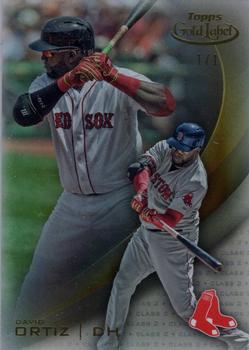 2016 Topps Gold Label - Class 2 Gold #32 David Ortiz Front