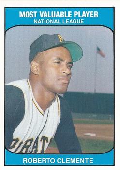 1985 TCMA Most Valuable Players National League #NNO Roberto Clemente Front
