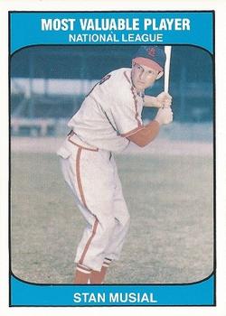 1985 TCMA Most Valuable Players National League #NNO Stan Musial Front