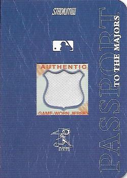 2002 Stadium Club - Passport to the Majors #PTMLW Larry Walker Front