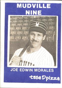 1983 TaseD Pizza Mudville Nine Stockton Ports #NNO Joe Morales Front