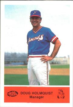 1983 Hills Nashville Sounds #NNO Doug Holmquist Front