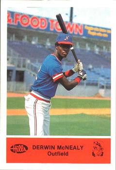1983 Hills Nashville Sounds #NNO Derwin McNealy Front