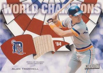 2002 Stadium Club - World Champion Relics #WC-AT Alan Trammell Front