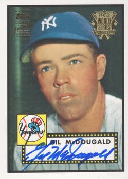 2002 Topps - 1952 Reprints Autographs #GMA Gil McDougald Front