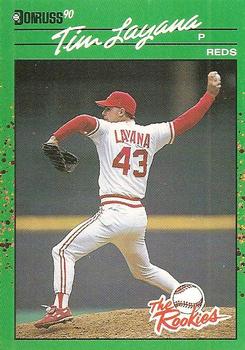 1990 Donruss The Rookies #23 Tim Layana Front