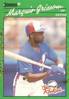 1990 Donruss The Rookies #45 Marquis Grissom Front