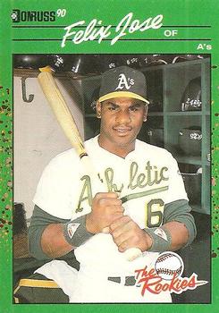 1990 Donruss The Rookies #5 Felix Jose Front