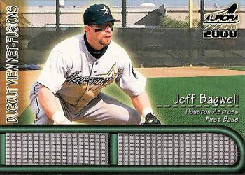 2000 Pacific Aurora - Dugout View Net-Fusions #9 Jeff Bagwell  Front