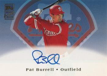 2002 Topps - Autographs #TA11 Pat Burrell Front