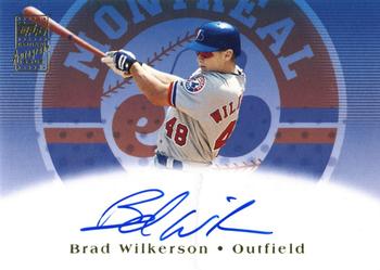 2002 Topps - Autographs #TA-BW Brad Wilkerson Front