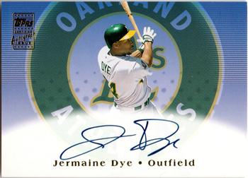 2002 Topps - Autographs #TA-JD Jermaine Dye Front