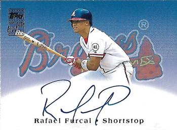 2002 Topps - Autographs #TA-RF Rafael Furcal Front