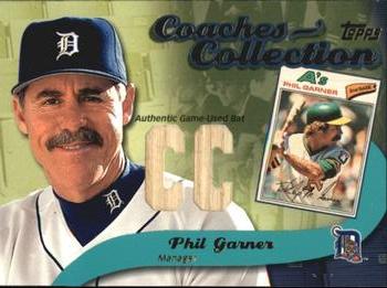 2002 Topps - Coaches Collection Relics #CC-PG Phil Garner Front