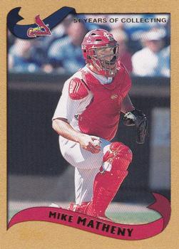 2002 Topps - Gold #4 Mike Matheny Front